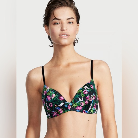 Victoria’s Secret So Obsessed Smooth Wireless Push-Up Bra Size 36DD - Picture 1 of 12